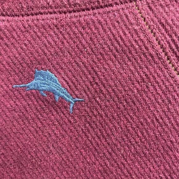 Tommy Bahama Reversible Quarter Zip XXL Mens Flip Coast Half Zip - Picture 3 of 6
